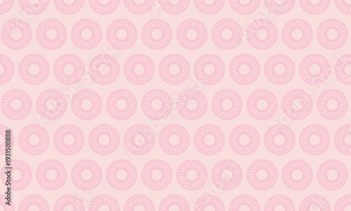 Elegant pink floral pattern, perfect for textile design, wallpaper, or packaging.  Subtle, repeating motif evokes femininity and delicate beauty.