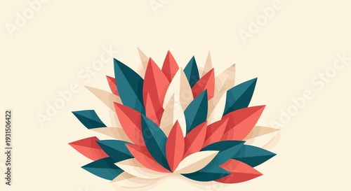 Stylized Floral Mother's Day Copy Space Template