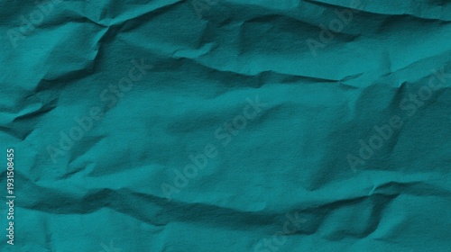 Over-saturated ink paper, dark teal color, warping paper texture due to liquid, grunge style