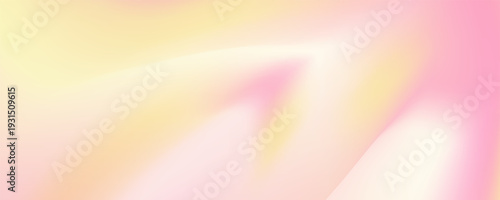Color gradient abstract background. Vector pink yellow grain gradation noise blur texture.