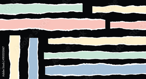 Abstract Striped Pattern with Pastel Colors.