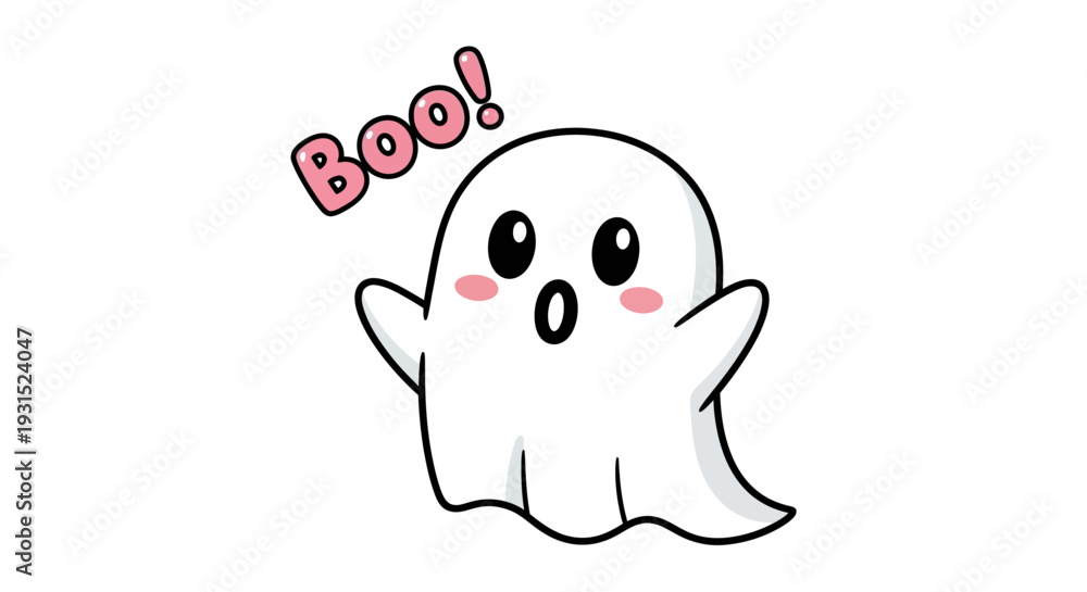 Fototapeta premium Cute Ghost 