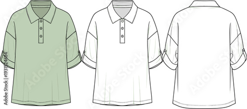 Women wide leg palazzo pants fashion technical flat sketch template featuring side slit detail and elastic waistband for garment manufacturing CAD mockup.