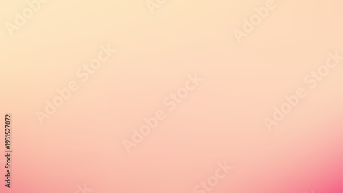Elegant abstract background featuring a soft gradient of coral and warm pink. Subtle blur and airy texture enhance contemporary design and beauty branding visuals.