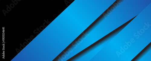 Illustration of unusual modern material design background. Verical lines with shadow