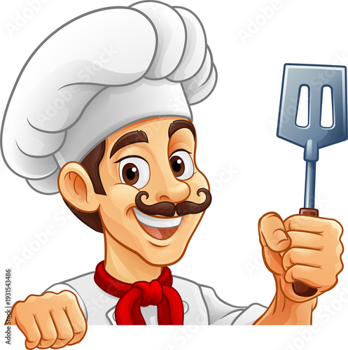 A chef, barbecue cook or ba...