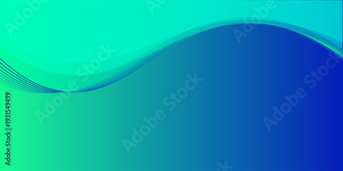 Abstract Green Fluid Banner Template. Modern background design. gradient color. Dynamic Waves. Liquid shapes composition. Fit for banners