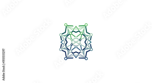 Geometric Shape with Intricate Design Elements.