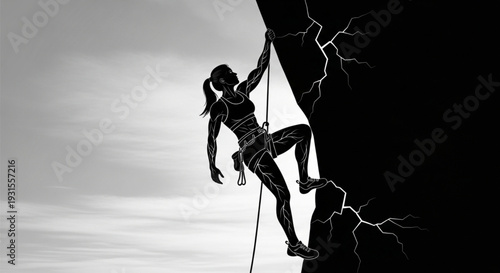 silhouette of a man standing on a rock