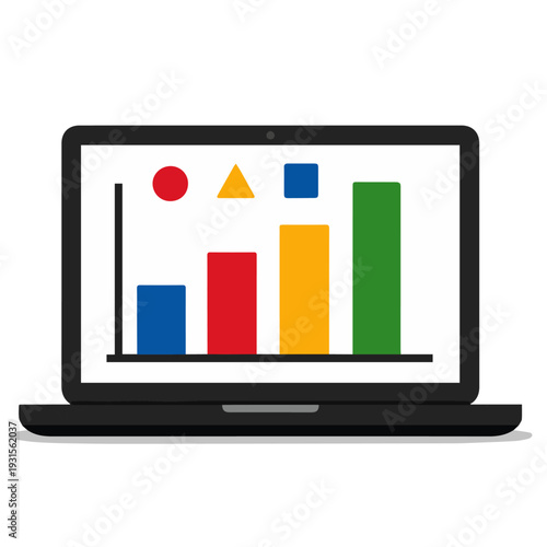 Laptop screen in Growth Graft