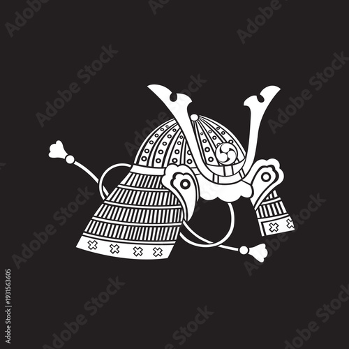 家紋　兜紋のベクターデータ