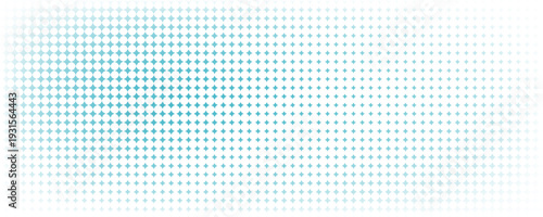 Vector abstract blue background frame of geometric shapes. Circular ornament. Pattern of dots, particles, molecules, fragments modern