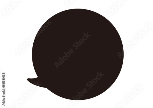 Simple speech bubble