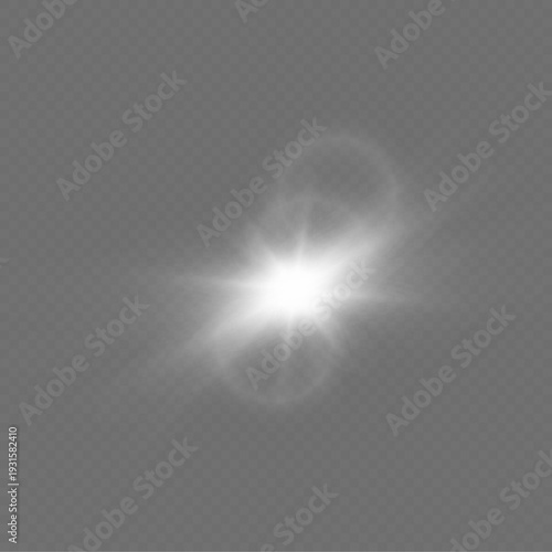 PNG glowing background with light sparkles, natural burst, overlay, bright beam, transparent glittering design element. Resurrection of Christ, Easter.