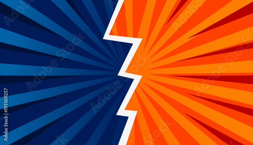 Dynamic Versus Background with Lightning Bolt Split.