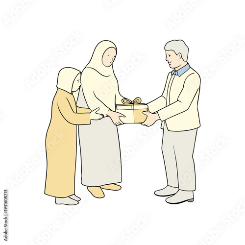 Affluent Muslim family enjoying life in modern American home, showing luxury lifestyle, cultural harmony, family togetherness, home interior elegance, multicultural living, comfort, and contemporary