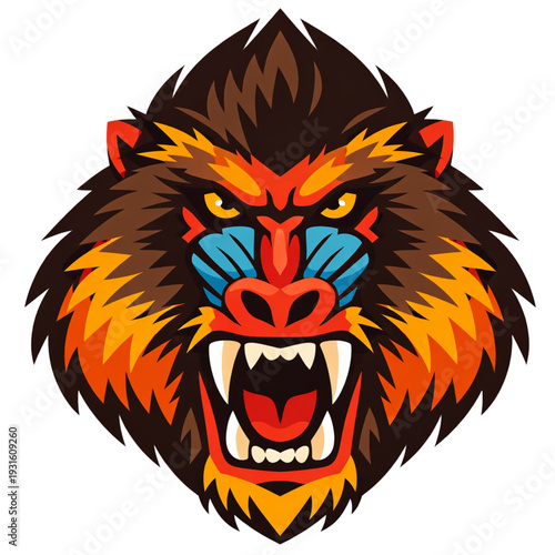 Mandril vector