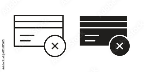 Credit limit icon collection. Vector design pack