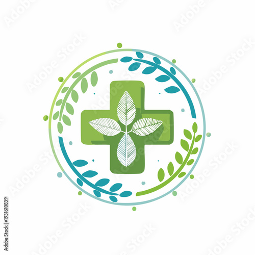 Yoga mat illustration for fitness and wellness activities