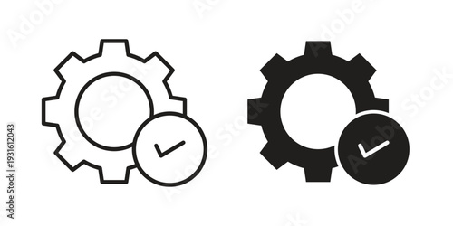 Execution icon collection. Vector design pack