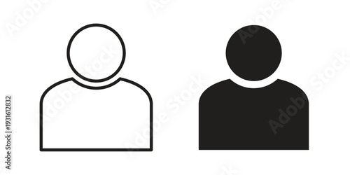 Guest icon collection. Vector design pack