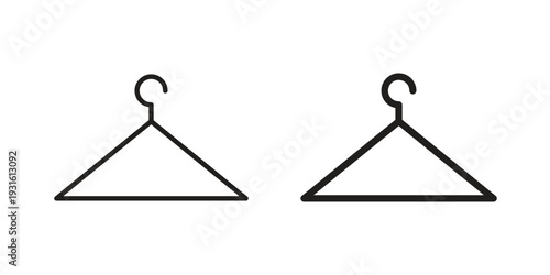 Hanger icon collection. Vector design pack