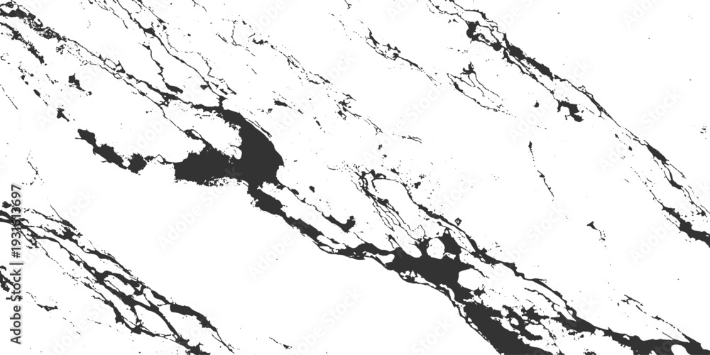 Obraz premium A grunge black ink splat background features a dirty paint splatter texture with spray drips and a liquid brush stain pattern on art paper