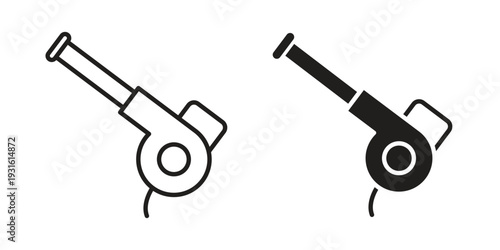 Leaf blower icon collection. Vector design pack