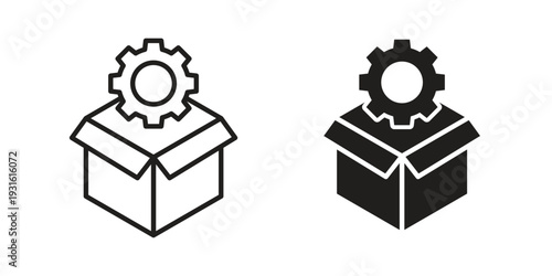 Product management icon collection. Vector design pack