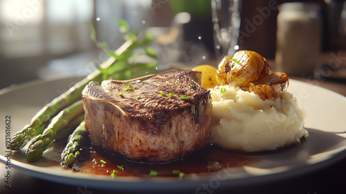 lamb chops with rosemary