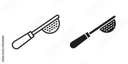 sieve icon collection. Vector design pack