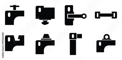 Hydraulic system parts and manifold block components for machinery design