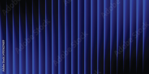 Dark blue gradient ribbed glass texture modern luxury background, glowing banner poster header backdrop web design