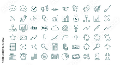 Creative Modern Numeric Digit Three Vector Icon Illustration Graphic Element Design Concept