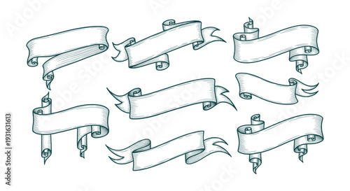 Modern Abstract Geometric Number 19 Icon Vector Design Illustration