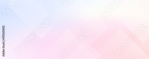 Pastel pink and blue blur backdrop with transparent shapes square. Light gradient vector banner. Background abstract purple sky. Soft blurred light bg. Pastel gradation water cover design