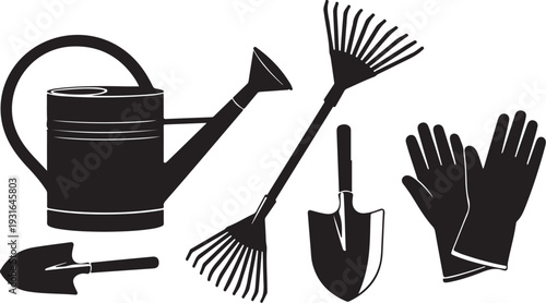 Gardening tools and equipment for yard work and plant care