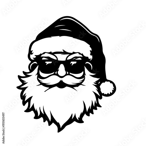 black and white cartoon illustration of a man wearing glasses