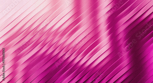 Obraz na plátně Abstract diagonal pink and purple striped background with motion blur effect cre