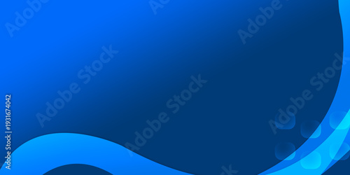 Illustration in the style of geometric-shaped patterns with blue gradient for online work and presentations	
