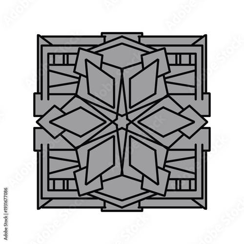 Elegant Ethnic Decorative Tile Design
