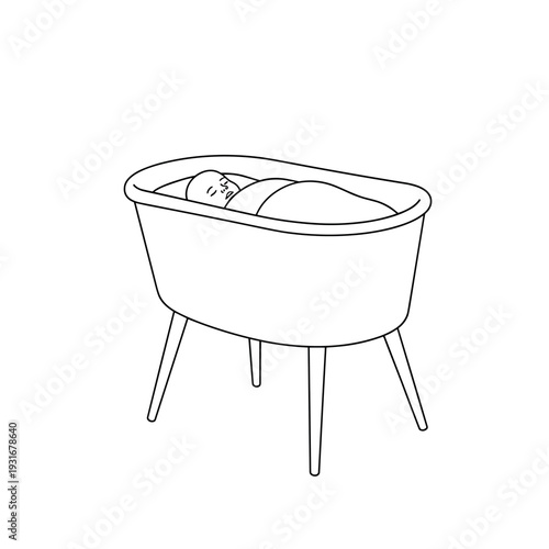 Cartoon style barbecue grill isolated on white background vector illustration