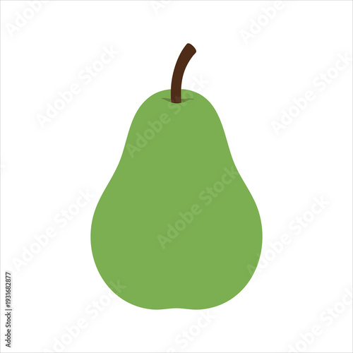 Art & Illustration of a pear