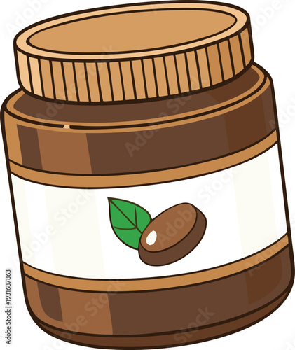 vector illustration of a barrel