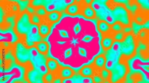 Pulsing Blue Plasma Sphere Abstract Loop 4K