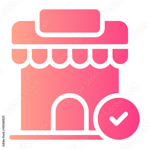 cafe gradient icon
