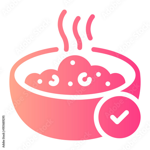 porridge gradient icon
