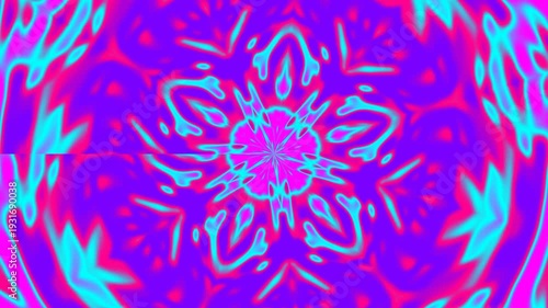 Purple Wormhole Space Tunnel Animation Loop 4K