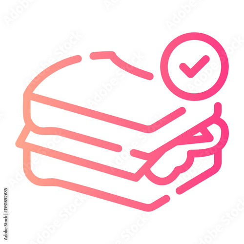 sandwich gradient icon