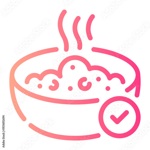 porridge gradient icon